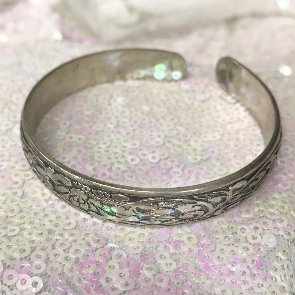 Tibetian Silver Cuff #15